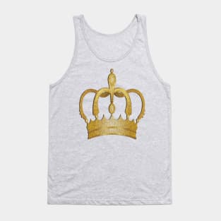 Queen Diva Crown, Fun Graphic Design Crown for Queens & Princess: Cute Birthday or Bachelorette Gifts Tank Top